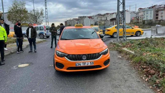 Yol verme yüzünden tartıştılar, ticari taksi şoförünü takip edip dehşeti yaşattılar