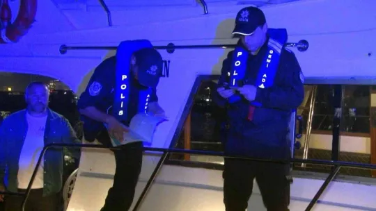 Yolcu, tur ve balıkçı teknelerine huzur denetimi