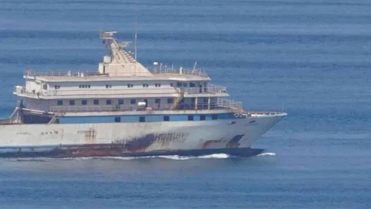 Yunan unsurlarınca ateş açılan gemi İstanbul'a doğru yola çıktı