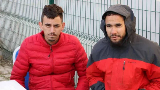 Yunan zulmü ile nehrin ortasında 16 gün mahsur kalan göçmenler Türk askeri tarafından kurtarıldı