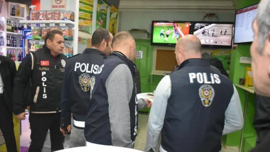 Yurt genelinde yasadışı bahis ve kumar uygulaması