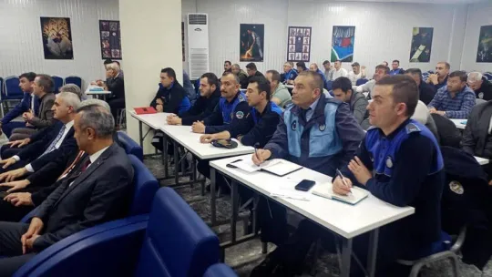 Zabıta ekiplerine yönelik seminer düzenlendi