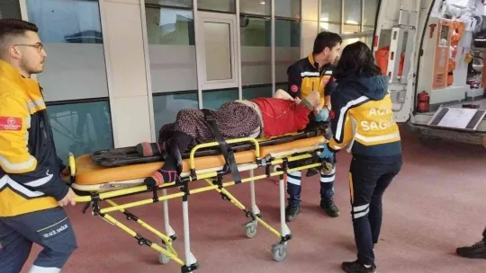 Zeytin işçilerini taşıyan minibüse tır çarptı 2'si ağır 8 yaralı