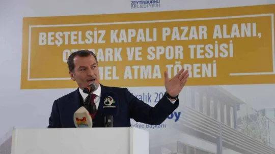 Zeytinburnu'na yeni 20 bin metrekarelik kapalı pazar alanı, otopark ve spor tesisi