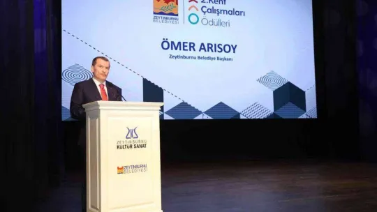 Zeytinburnu'nda '2. Kent Çalışmaları' ödül töreni düzenlendi