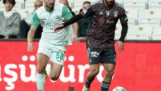 Ziraat Türkiye Kupası: Beşiktaş: 3 - Serik Belediyespor: 0 (İlk yarı)