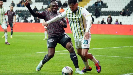 Ziraat Türkiye Kupası: Beşiktaş: 0 - Şanlıurfaspor: 2 (İlk yarı)