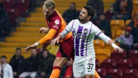 Ziraat Türkiye Kupası: Galatasaray: 0 - Ankara Keçiörengücü: 0 (İlk yarı)