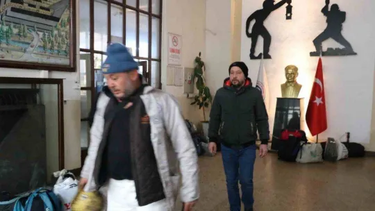 Zonguldak'tan maden işçileri deprem bölgesine hareket etti