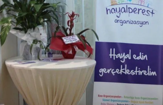 Hayalperest Organizasyon hizmetinizde