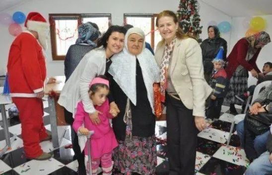 Özel öğrencilere özel yeni yıl kutlaması