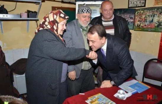 Kılıçlı'da Işıklar ve Ekibini Kadınlar Karşıladı