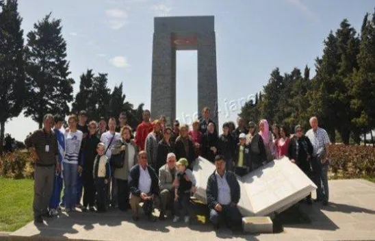 Silivrililer Çanakkale'ye çıkarma yaptı