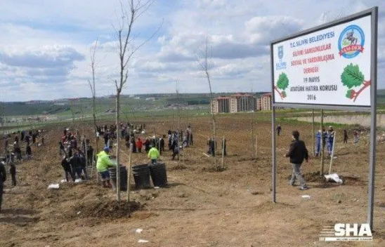 Samsunlulardan Silivri'ye 19 Mayıs Atatürk Hatıra Korusu