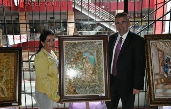 Çatalca Belediyesi sergisi Silivri'de açıldı