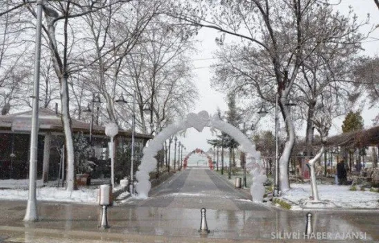 Silivri Beyaza Büründü