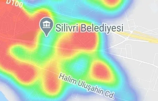 Vaka sayısı artıyor! İşte Silivri'nin Covid-19 haritası (31 Mart 2021)