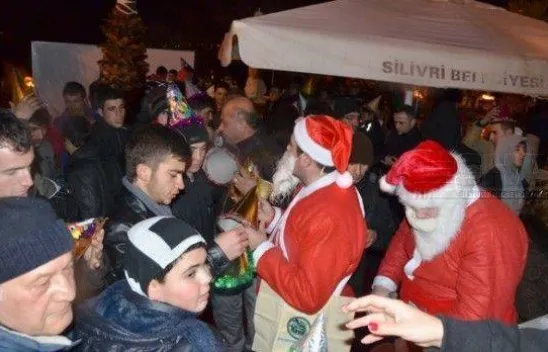 Silivri Yeni Yıla Böyle Girdi