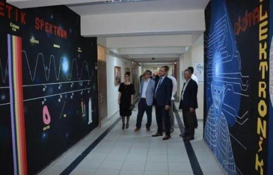 Değirmenköy Lisesinde TÜBİTAK 4006 Bilim Fuarı açıldı