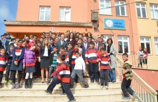 Çağrıbey Ortaokulu'na Işıklar Ziyareti