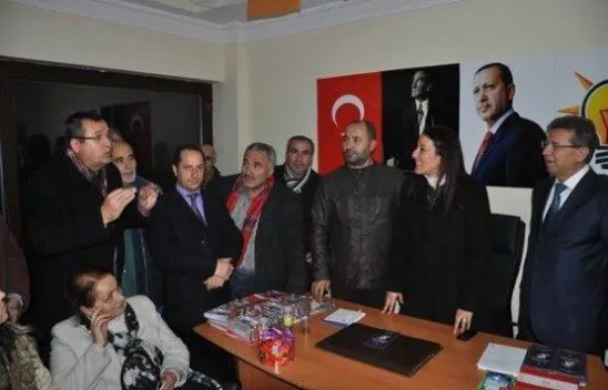 Sert'e Kavaklı ve Ortaköy'de Muhteşem Karşılama