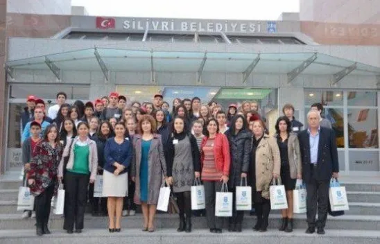 Gençlik Projesi Öğrencileri Işıklar'ı Ziyaret Etti