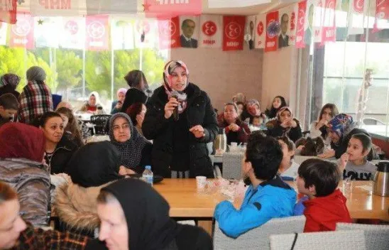 MHP'den Selimpaşalı kadınlara özel toplantı