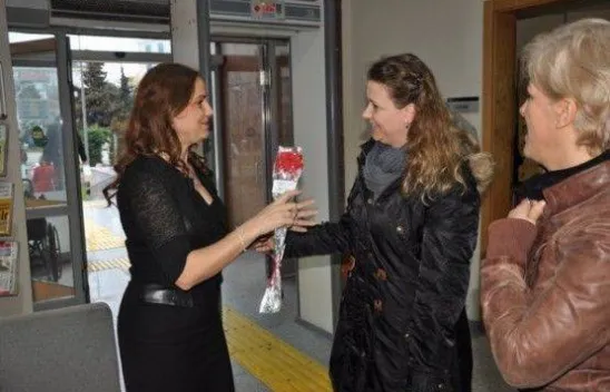 Işıklar Personelinin Kadınlar Gününü Kutladı