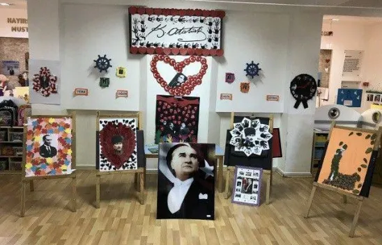 Abdullah Aliye Can Anaokulu'nun projesi sergilendi