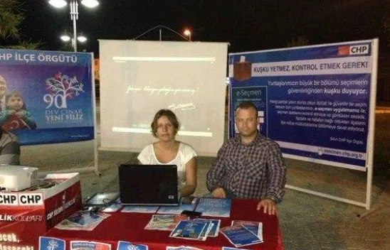 CHP'li gençler durmuyor