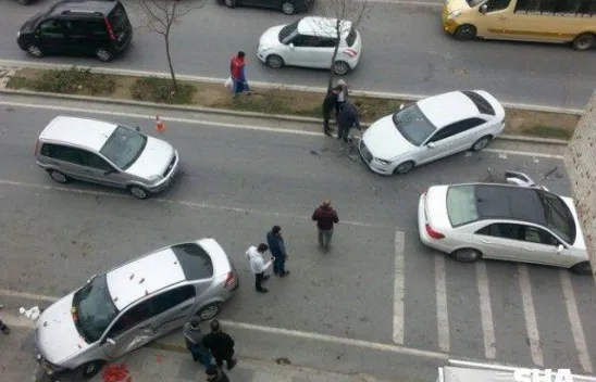 'Allah korudu' dedirten kaza