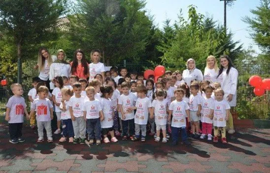 Maşalacı Anaokulu öğrencileri yaz okuluna veda etti