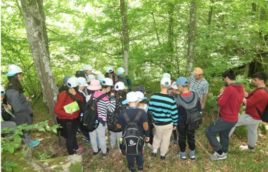 Öğrencilere Uygulamalı Doğa Eğitimi