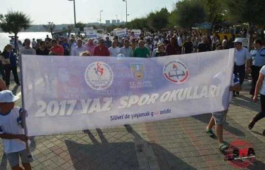 Yaz Spor Okulları'nın açılışı yapıldı
