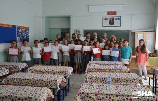 Yaklaşık 27 bin öğrenci bugün karne aldı