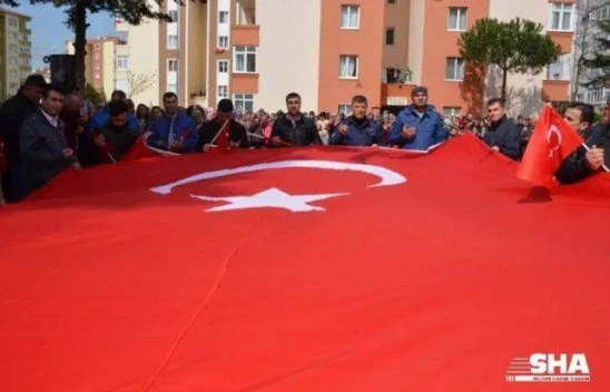 Onbinlerce Silivrili Şehidi için Tek Yürek Oldu