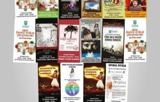 Şubat Ayı Kültür Sanat Takvimi Yayınlandı