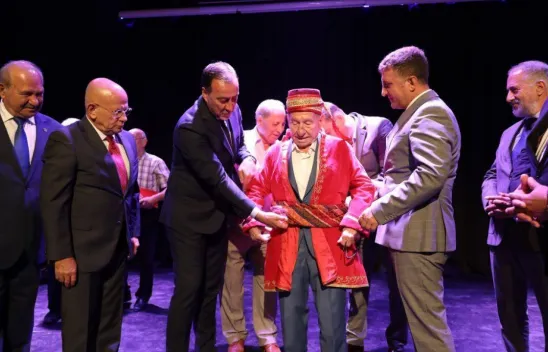 Ahilik haftası düzenlenen programla kutladı