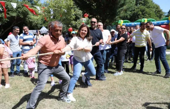 Belediye personeli motivasyon pikniğinde bir araya geldi