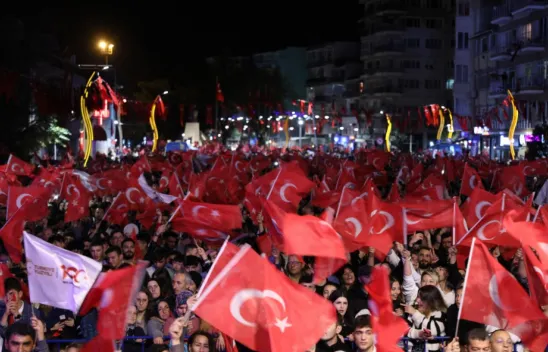 Cumhuriyet kutlamalarının coşkusu Silivri'den yankılandı