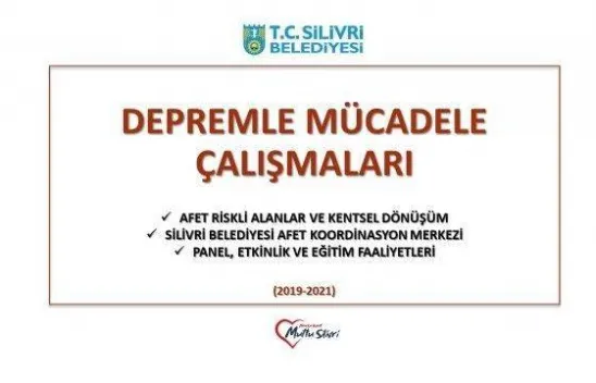 Başkan Yılmaz Depremle Mücadele Çalışmalarını Anlattı
