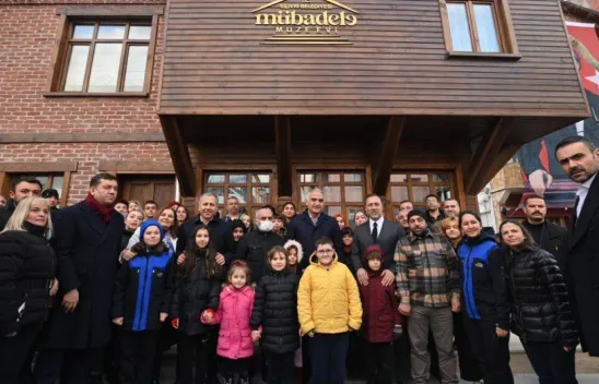 Mübadele müze evi törenle açıldı