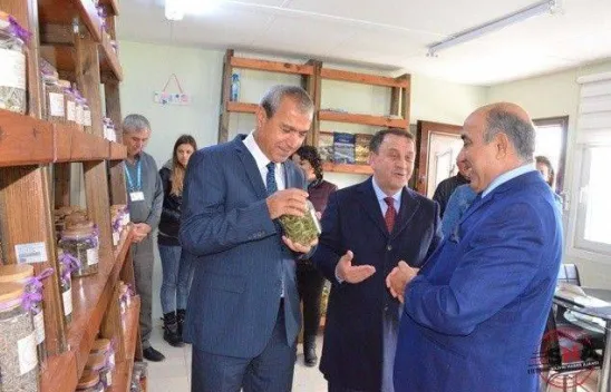 Ömer Balıbey Tarım Lisesi'ni inceledi