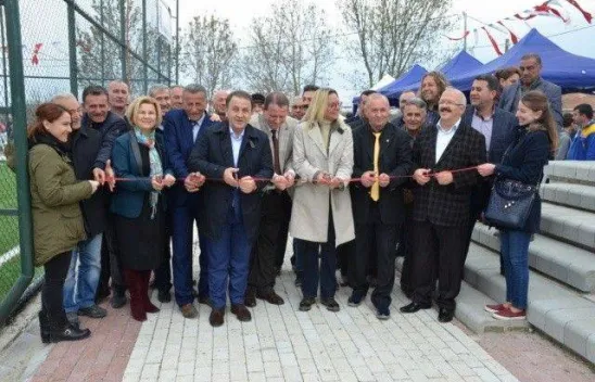 Akören Spor Sahasının Açılışı Gerçekleştirildi