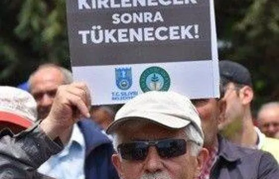 Silivri'de termik santral yapımına tepki