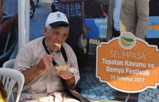 Selimpaşa'da Yılların Geleneği Bamya ve Kavun Festivali