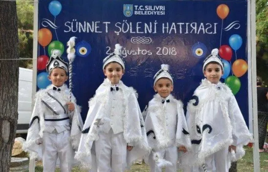 Silivri'de 80 çocuk erkekliğe ilk adımını attı