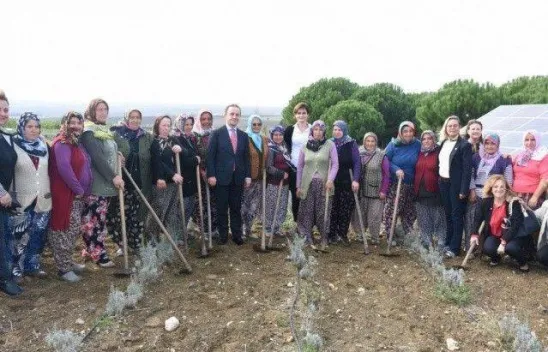 Silivri'de Dünya Kadın Çiftçiler Günü Kutlaması
