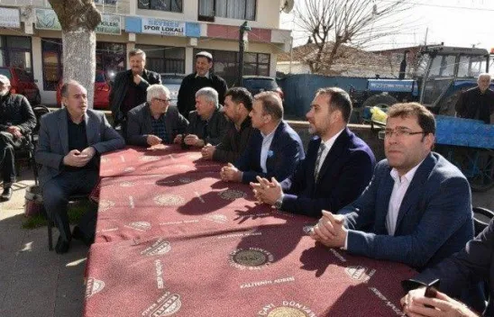 Başkan Yılmaz Seymen'de Vatandaşla Buluştu