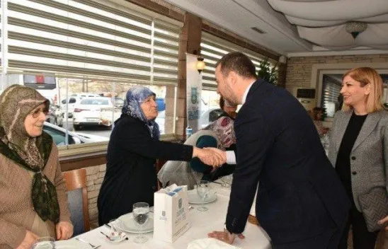 Başkan Yılmaz Şehit Anneleri ile Buluştu